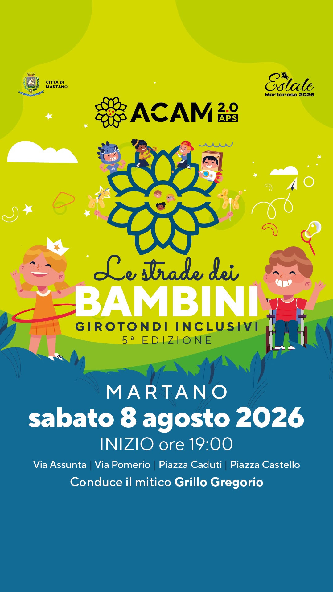 Le strade dei bambini: la creatività al centro (di Martano)