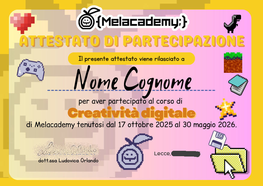 Diplomi, impostori e cactus misteriosi: l'anno melaccademico 25/26 della classe di Creatività Digitale